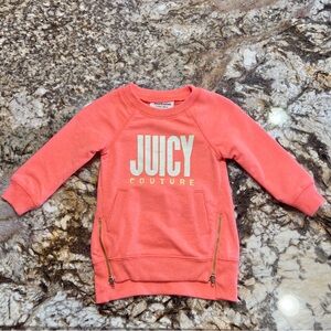 Juicy Couture Neon Orange Sweater